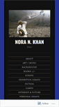 Mobile Screenshot of noranahidkhan.com